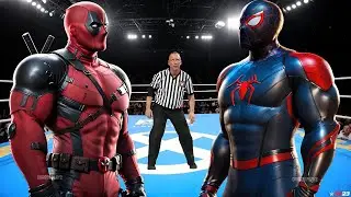 SPIDER-MAN MILES MORALES VS DEADPOOL - EPIC BATTLE