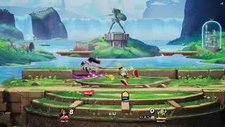 Beating a Multiversus Tech player as Top 1% Marvin