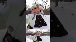 Splatoon Cosplay Squid Sisters Winter Dance! #cosplay #christmas #dance #splatoon