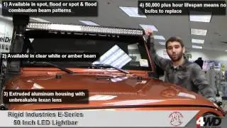 Rigid 50 inch E-Series Light Bar