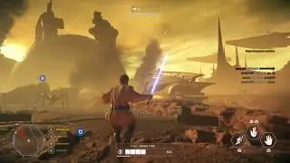 Star Wars Battlefront 2 Ответственная игра на Джеонозисе. Серия убийств：22 За Кеноби