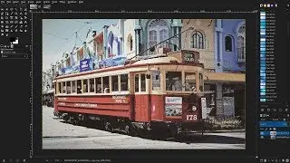 Gimp 2.10: How to Create a Retro Grainy Film Effect