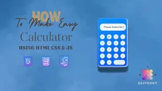 Build a Simple Calculator Using HTML, CSS, and JavaScript