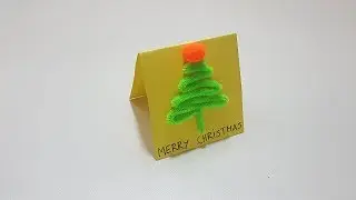 How to Make Christmas Tree Cards