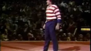 Robin Williams as the American Flag