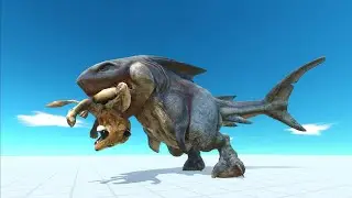 Who can beat megalodon rex animal revolt battle simulator