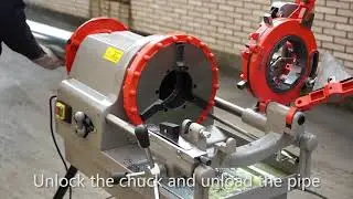 ECVV Automatic Pipe Threading Machine 1/2