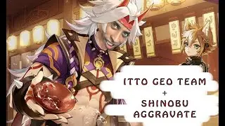200% crit damage dendro team vs floor 12 (Itto in abyss)