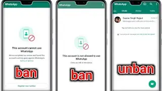 this account is not allowed to use whatsapp due to spam | this account cannot use whatsapp