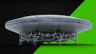Alien UFO VFX – Green Screen