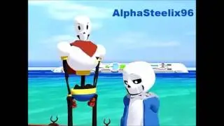 (MMD x Undertale) The Sound of Screaming and Silence