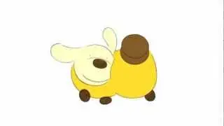 Banana Dog Chases His Tail