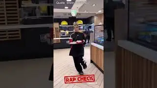 SHIRIN DAVID lässt bei MC DONALDS alles fallen 