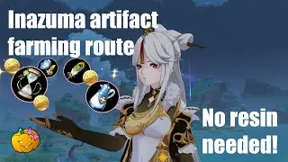 Inazuma artifact route - Genshin Impact 2.0