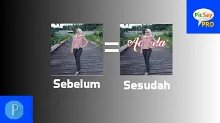 Cara edit foto text neon di beaground || PIXELLAB || PISCAY PRO ||