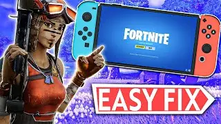 How to Fix Fortnite Unable to Login in Nintendo Switch 2024 | Nintendo Switch Sign In Fix