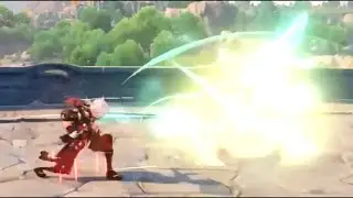 Kazuha’s teleport-slash in slowmo - Genshin Impact