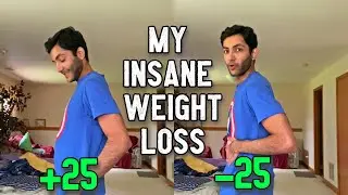 How I Lost 25 Pounds WITHOUT Exercising!! (try this!)
