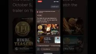 AI explain about leo movie 🔥🔥🔥🔥free version chat gpt #googlebard #chatgpt #leo #leoai #tamilai