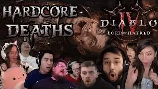 BEST Hardcore Deaths 💀 Diablo 4: Lord of Hatred