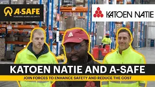 Katoen Natie and A-SAFE join forces to enhance safety and reduce the costs