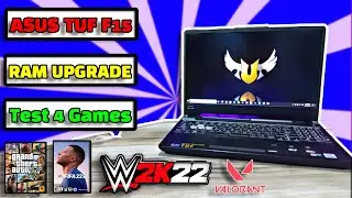 How to Upgrade Ram in Asus Tuf F15 | Tested 4 Games🎮🔥