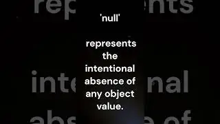 Difference between null and undefined in java script? | 
