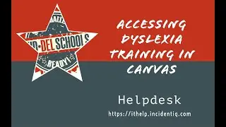 Accessing Dyslexia Training