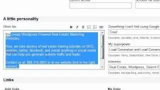 Google Profile Setup For Real Estate