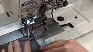 JUKI LU-2810VA70BBSZ / Edge trimming device