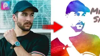 Portrait effect using picsart 2020