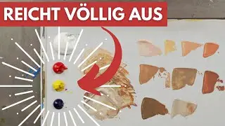 Hautfarben mischen mit Acryl - Es ist so einfach