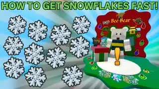 The Best Way To Get Snowflakes In Beesmas 2024 | Bee Swarm Simulator