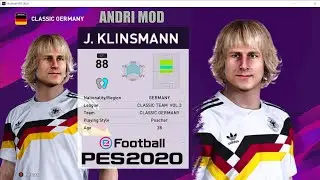 CLASSIC PATCH PES 2020 -  Jürgen Klinsmann