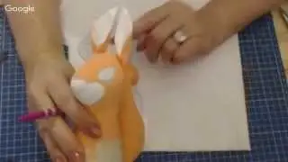 шитая игрушка -белочка. часть 1