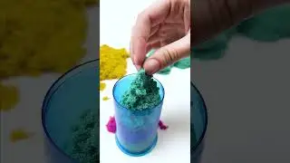 Rainbow Kinetic Sand Pillar Smush 