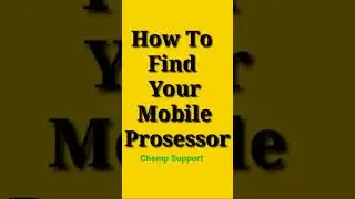 How to Find Your Mobile processor #Shorts
