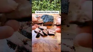 Smoked Brisket Nachos! #brisket #nachos #shorts