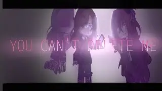 meme You can't delete me. Gacha club. Ой-ой, я свой ник поменяла:)