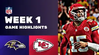 Ravens vs. Chiefs Week 1 Game Highlights Light Rain 🌧️