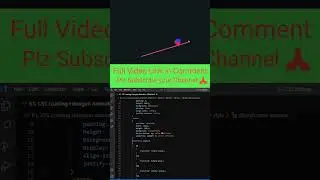 CSS Ball Rotate Loading Animation Effect Shorts video Web Tutorial Tamil #html #css #youtube #shorts