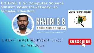 Computer Network Lab 7||BSC 5SEM||