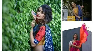 trending stylish saree photo  poses ideas for saree lovers