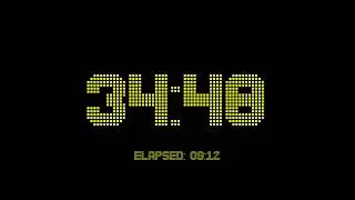 44 minutes and 0 seconds countdown timer with full zero second