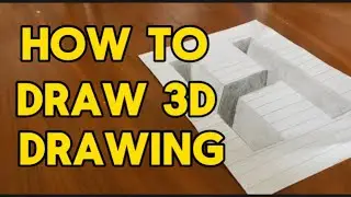 How to drawing 3D Letter