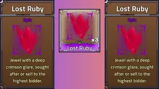 How To Get Lost Ruby in King Legacy | How To Farm Lost Ruby in King Legacy?