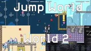 [SMM2 GAME] Jump World - World 2 - Playthrough & all WRs