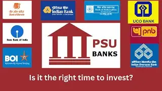 PSU Bank Sector Analysis | Technical Analysis | Is the right time to invest?