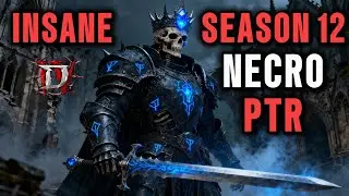 INSANE Season 12 NECRO BUILD DOMINATING PITS 102 | Diablo 4 Season 12 Necromancer S-Tier Build SKULM