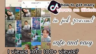 how to gain tiktok views tutorial |vanilla rpw